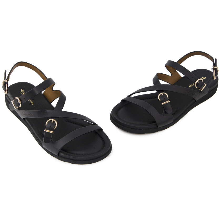 Φωτογραφία ζευγάρι TAMARIS 28231-46-001 ΜΑΥΡΟ ΔΕΡΜΑ