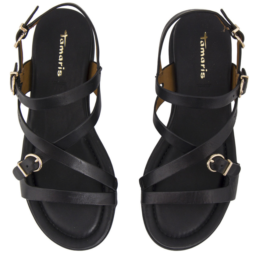 Φωτογραφία σόλας TAMARIS 28231-46-001 ΜΑΥΡΟ ΔΕΡΜΑ