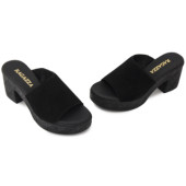 RAGAZZA 0785 ΜΑΥΡΟ ΔΕΡΜΑ-NUBUK