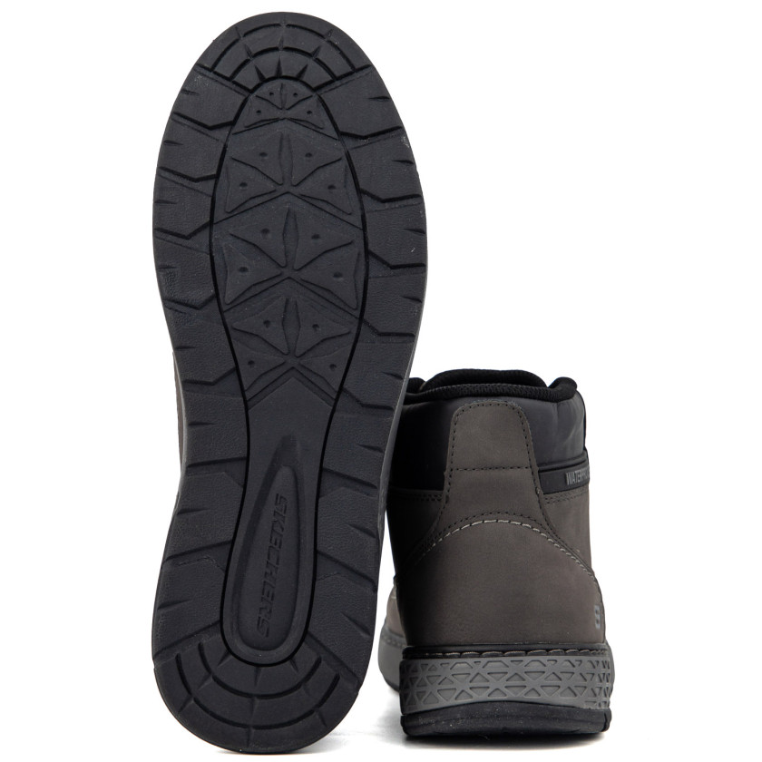 Φωτογραφία σόλας SKECHERS 205235-CHAR ΓΚΡΙ ΔΕΡΜΑ-ECO