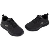 Μικρή φωτογραφία ζευγάρι SKECHERS 118110-BBK ΜΑΥΡΟ ΥΦΑΣΜΑ