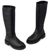 Μικρή φωτογραφία ζευγάρι COMMANCHERO 51579-721 ΜΑΥΡΟ ΔΕΡΜΑ-ΕΛΑΣΤΙΚΟ