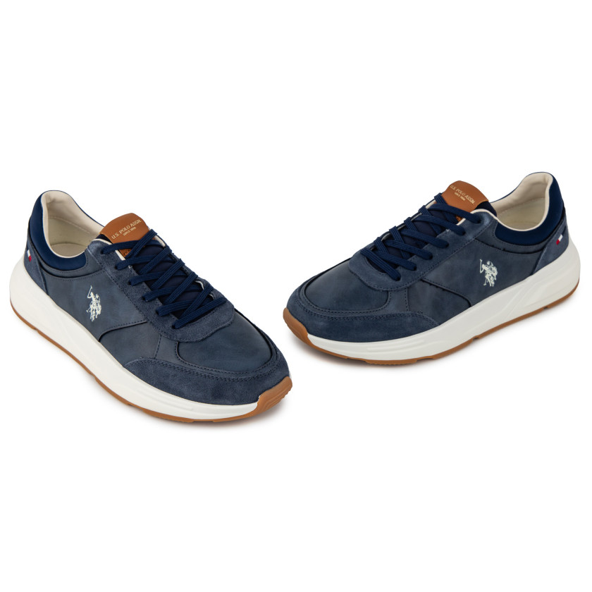 Φωτογραφία ζευγάρι U.S.POLO PARKER001 ΜΠΛΕ ΔΕΡΜΑ