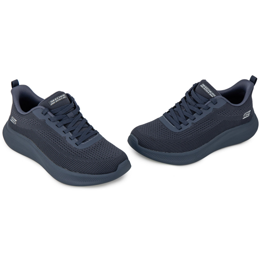 Φωτογραφία ζευγάρι SKECHERS 118155 ΜΠΛΕ ΥΦΑΣΜΑ