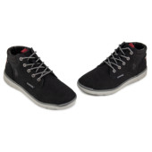 U.S.POLO YGOR13-BLK ΜΑΥΡΟ ΔΕΡΜΑ-ECO