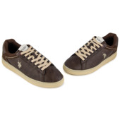 U.S.POLO ALPHA001-DBR001 ΚΑΦΕ ΔΕΡΜΑ-ECO