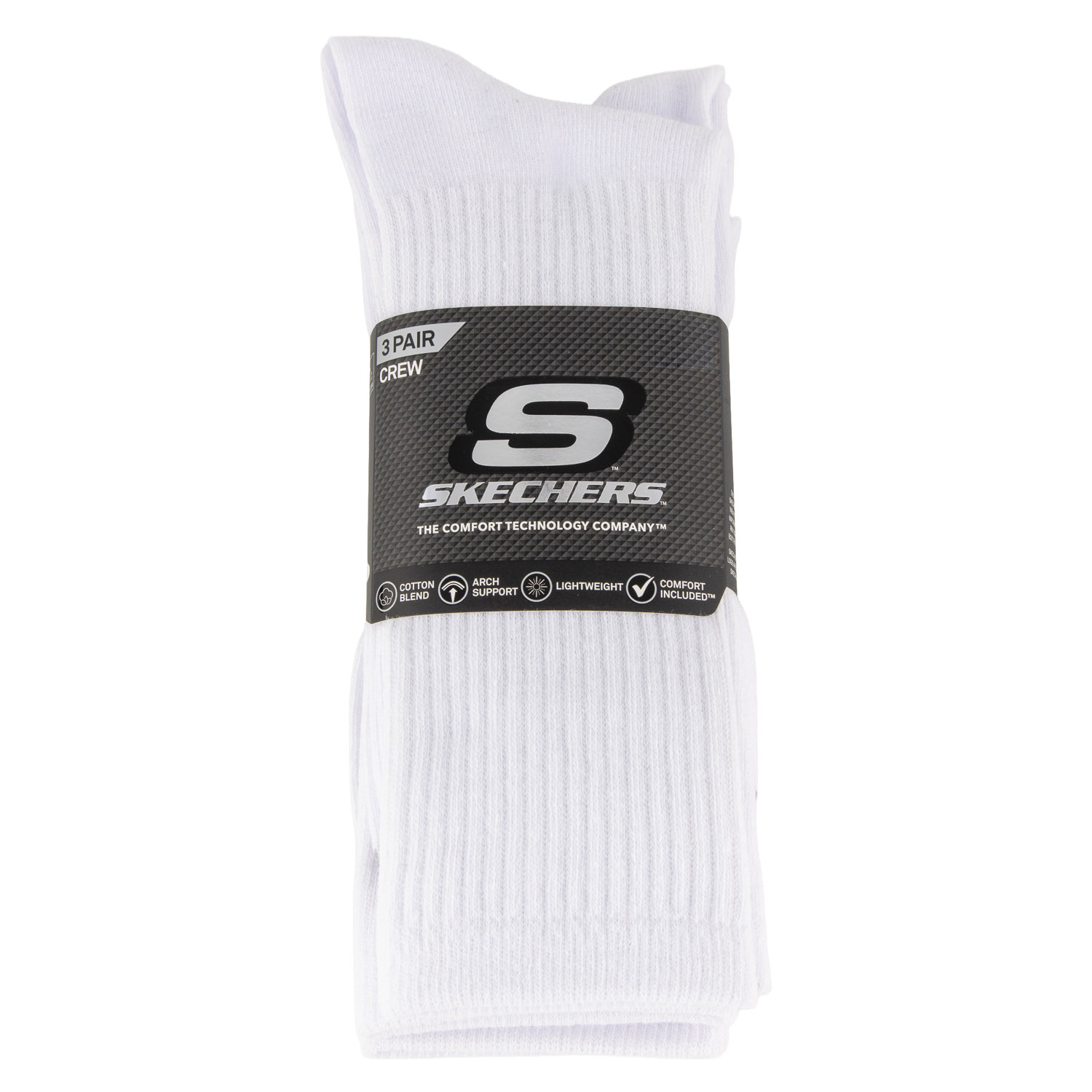  SKECHERS S601102-100 ΛΕΥΚΟ ΥΦΑΣΜΑ