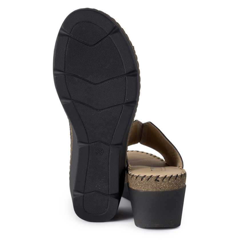 Φωτογραφία σόλας TATOO 4140 ΜΑΥΡΟ ΔΕΡΜΑ