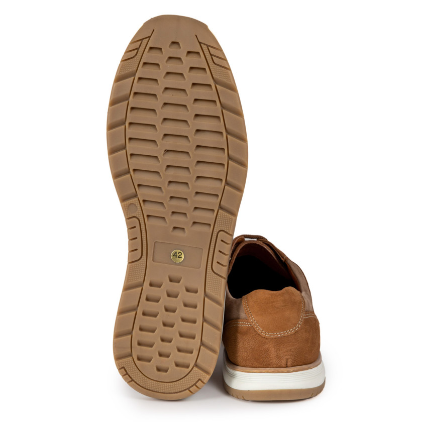 Φωτογραφία σόλας SOFTIES 6243 ΤΑΜΠΑ ΔΕΡΜΑ-NUBUK