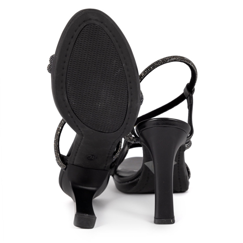 Φωτογραφία σόλας RAGAZZA 0990 ΜΑΥΡΟ ΔΕΡΜΑ-ΣΤΡΑΣ