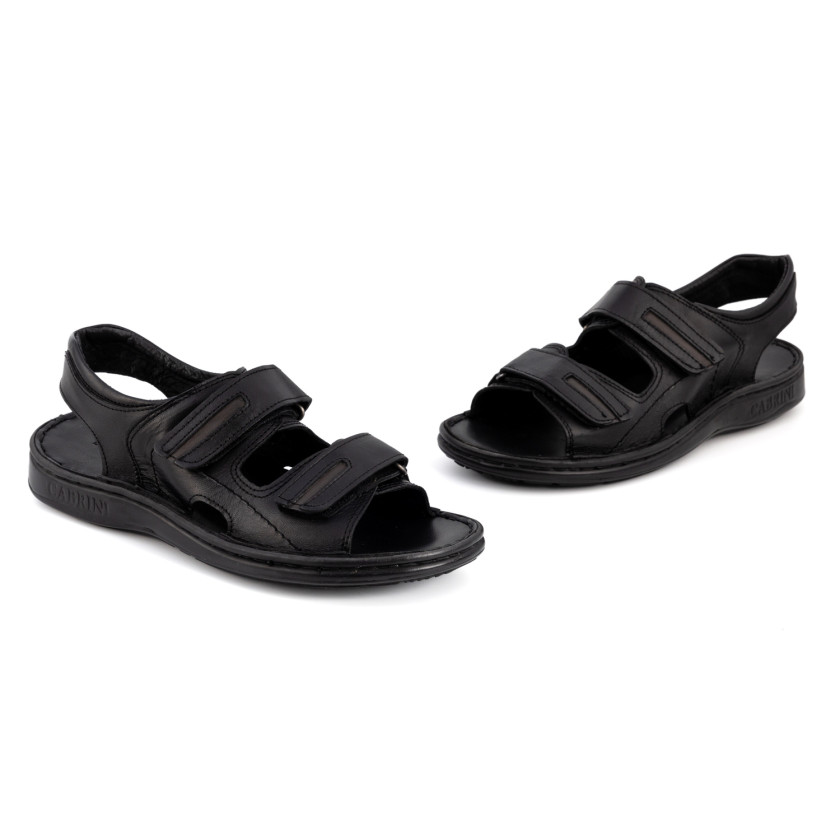 Φωτογραφία ζευγάρι CABRINI  Π47_BLACK Μαύρο δέρμα