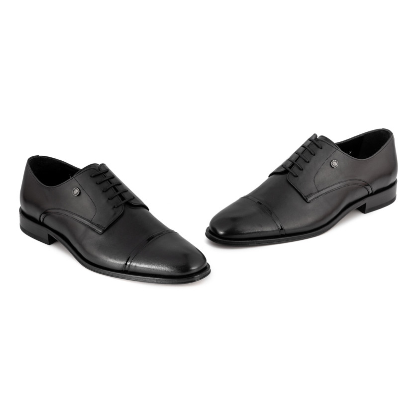 Φωτογραφία ζευγάρι GUY LAROCHE  17004_BLACK Μαύρο δέρμα