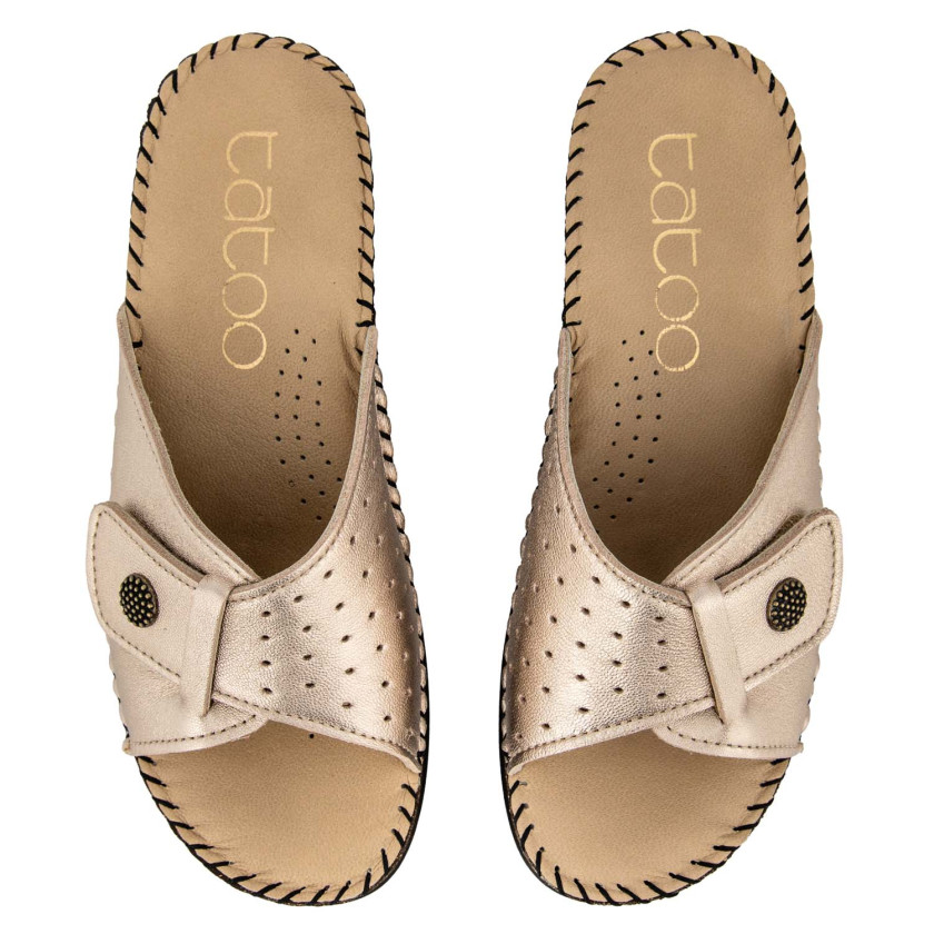 Φωτογραφία σόλας TATOO  2080_GOLD Χρυσό δέρμα