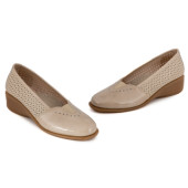 Μικρή φωτογραφία ζευγάρι RELAX  4238-31_BEIGE Μπεζ δέρμα-λουστρίνι