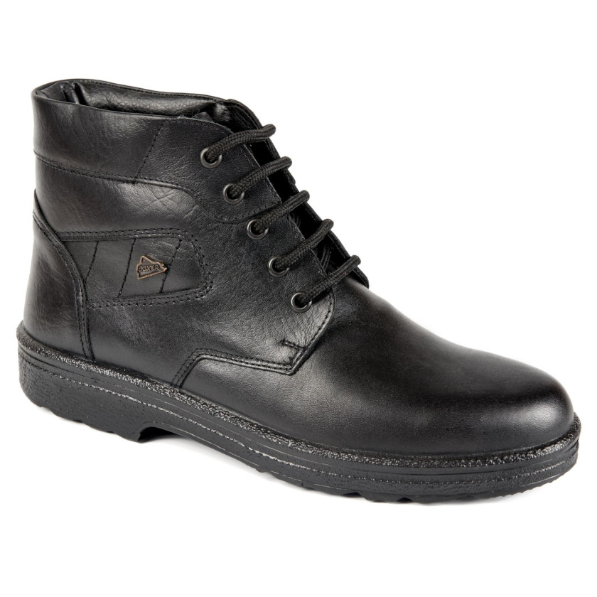 Προεπιλεγμένη φωτογραφία BOXER 01551-15-011 Μαύρο δέρμα