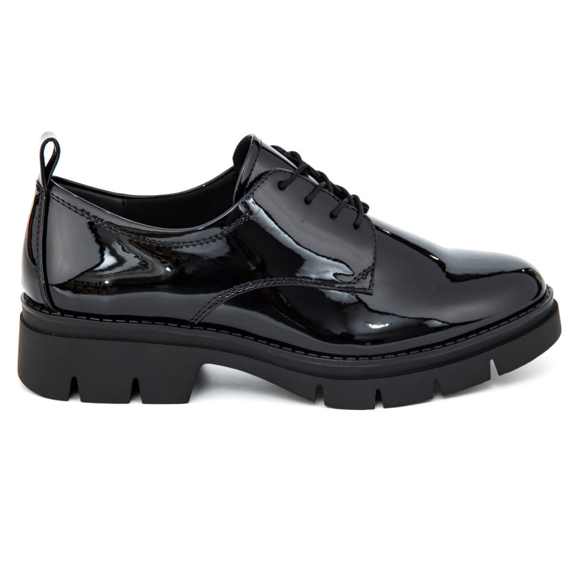 Προεπιλεγμένη φωτογραφία TAMARIS 23302-41 ΜΑΥΡΟ ECO-LEATHER-ΛΟΥΣΤΡΙΝΙ