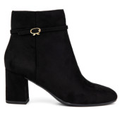 TAMARIS 25344-41 ΜΑΥΡΟ ECO-LEATHER-NUBUK