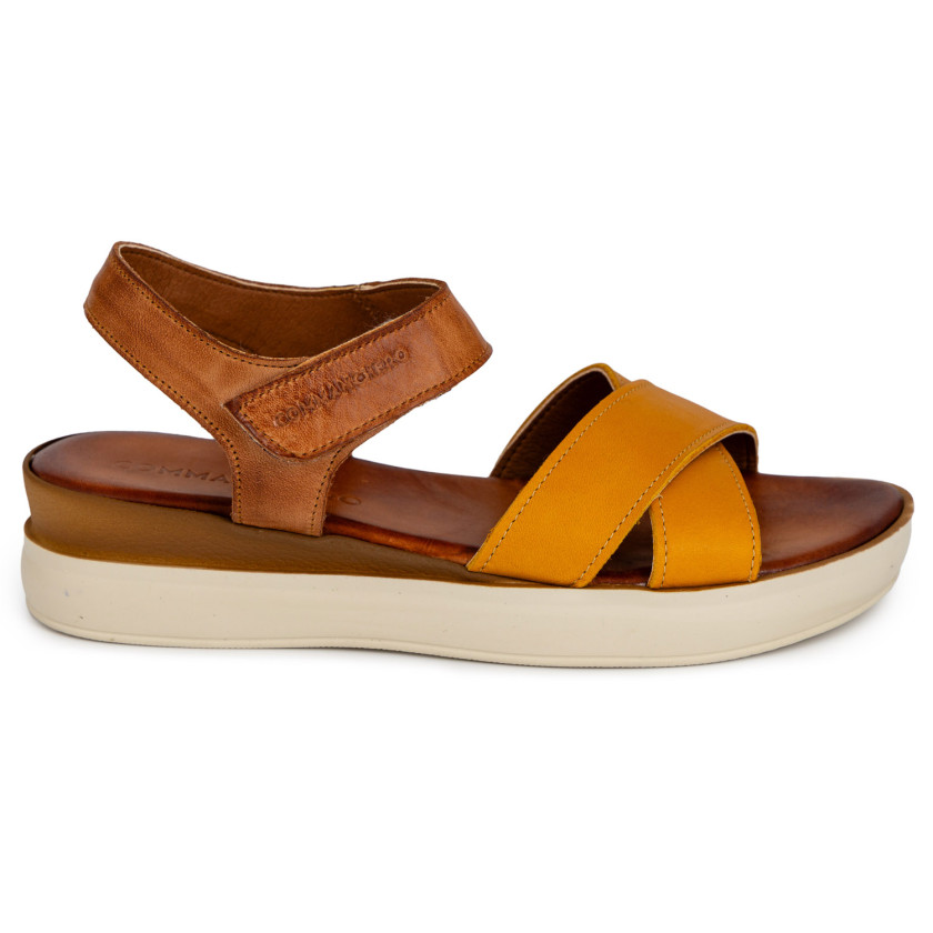 Προεπιλεγμένη φωτογραφία COMMANCHERO 51127-721 ΤΑΜΠΑ-ΚΙΤΡΙΝΟ ΔΕΡΜΑ