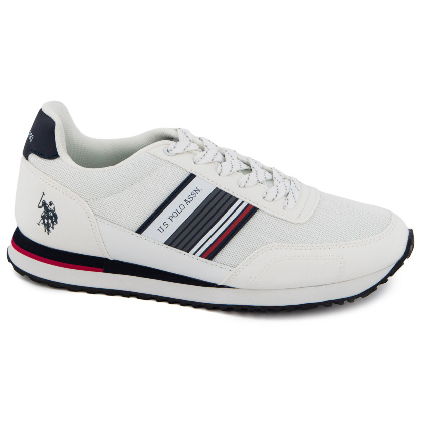 Προεπιλεγμένη φωτογραφία U.S.POLO XIRIO009A ΛΕΥΚΟ ΥΦΑΣΜΑ