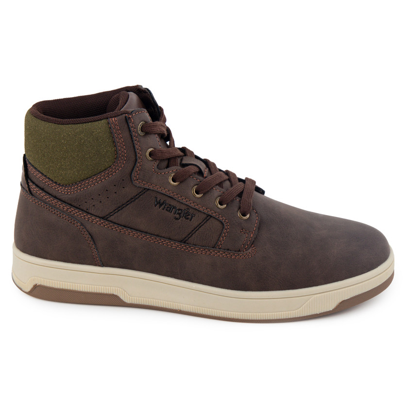Προεπιλεγμένη φωτογραφία WRANGLER DENVER-MEN MID ΚΑΦΕ ΔΕΡΜΑ-NUBUK
