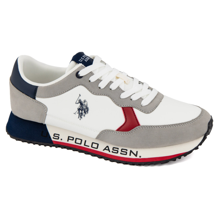 Προεπιλεγμένη φωτογραφία U.S.POLO CLEEF011A ΛΕΥΚΟ ΥΦΑΣΜΑ