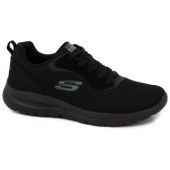 SKECHERS 12606 ΜΑΥΡΟ ΥΦΑΣΜΑ