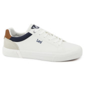 LEE BRIXTON MEN LOW-50261024.1FG ΛΕΥΚΟ ΔΕΡΜΑ-ECO