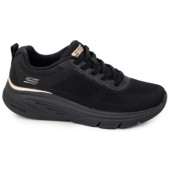 SKECHERS 117720 ΜΑΥΡΟ ΥΦΑΣΜΑ