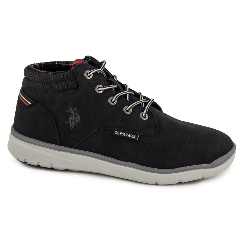 Προεπιλεγμένη φωτογραφία U.S.POLO YGOR13-BLK ΜΑΥΡΟ ΔΕΡΜΑ-ECO