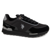 Μικρή προεπιλεγμένη φωτογραφία U.S.POLO ARON009A-BLK ΜΑΥΡΟ ΔΕΡΜΑ-ECO
