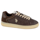 U.S.POLO ALPHA001-DBR001 ΚΑΦΕ ΔΕΡΜΑ-ECO