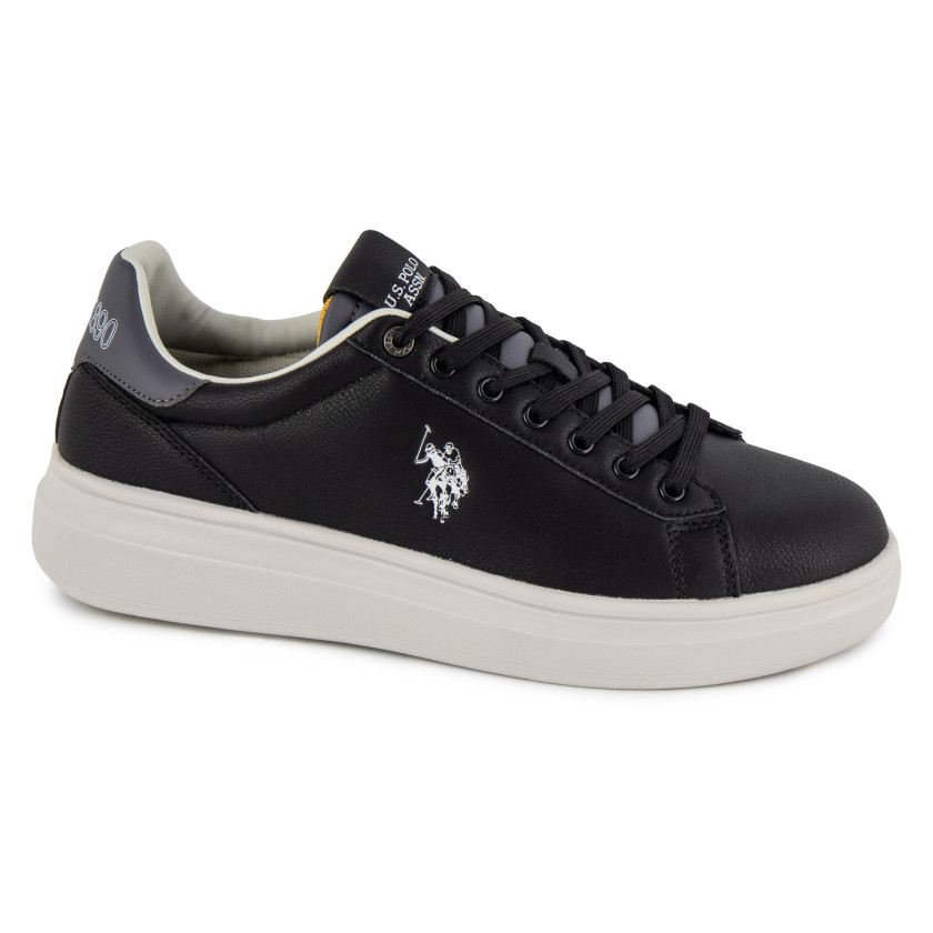 Προεπιλεγμένη φωτογραφία U.S.POLO CODY01C-BLK ΜΑΥΡΟ ΔΕΡΜΑ-ECO
