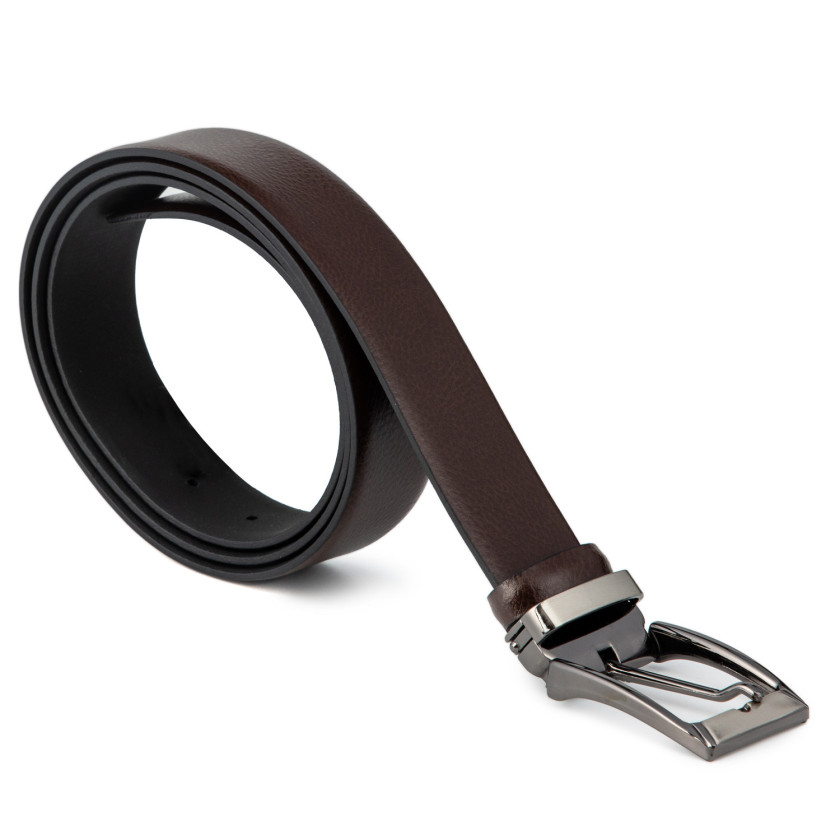 Προεπιλεγμένη φωτογραφία A and B BELT  33-396 Καφέ δέρμα